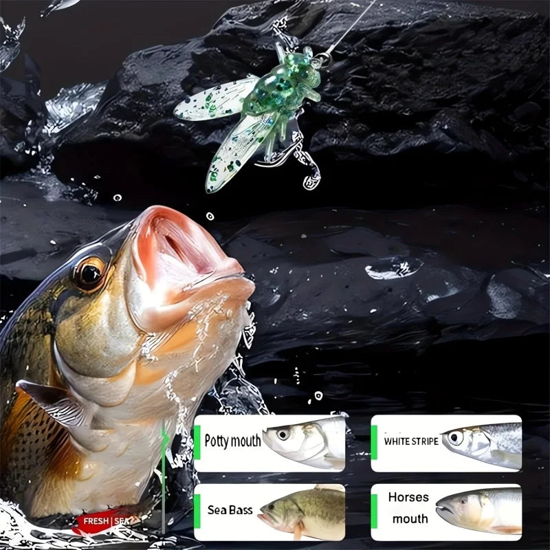 TechBait Bionic Fly Fishing Lures
